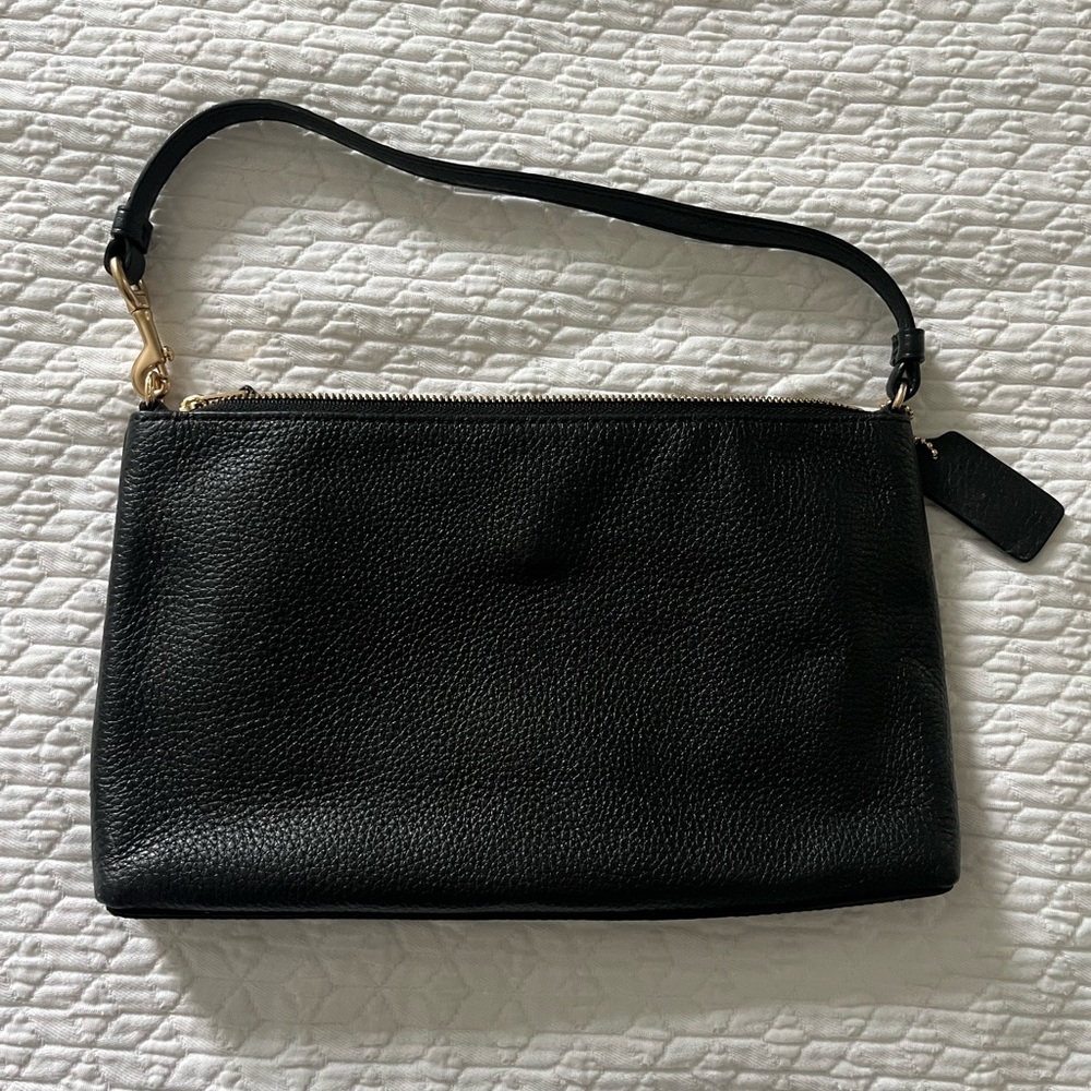 Coach Black Leather handbag - brand new with tags - Picture 5 of 6